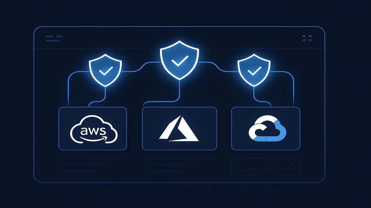 Табло за сигурност на облачната инфраструктура за AWS, Azure и GCP