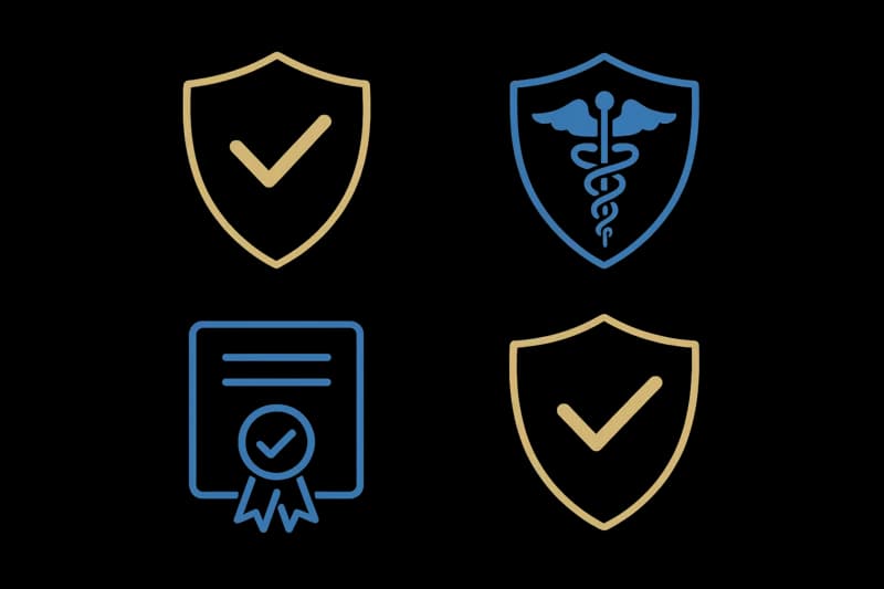 SOC 2, ISO 27001, HIPAA, PCI DSS сертификати за съответствие